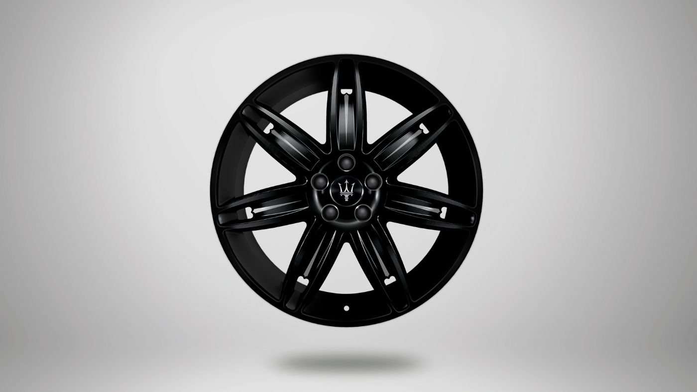 Maserati Ghibli rims - Mercurio, glossy black rim