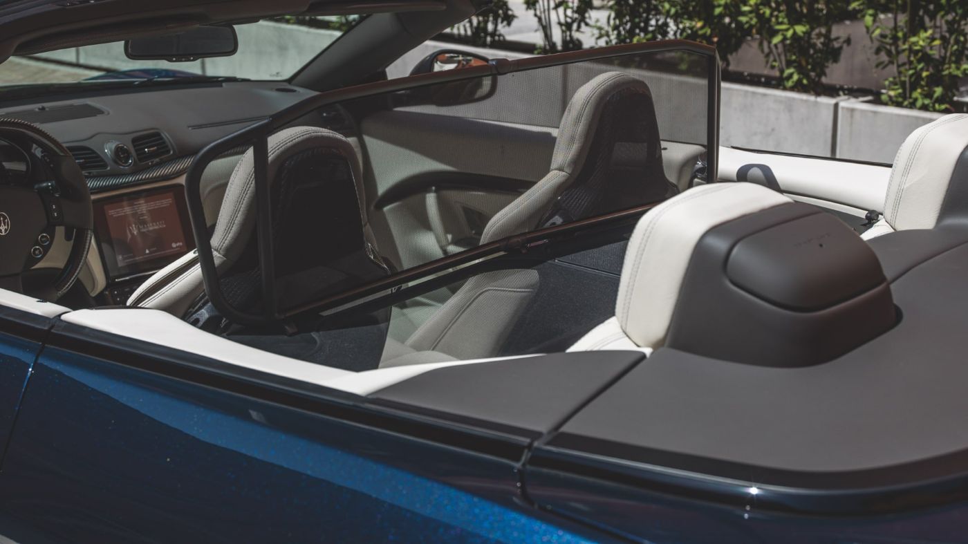 Maserati GranCabrio accessories - windstop