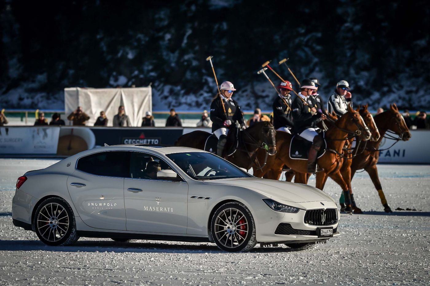 Maserati Polo Tour 2017 - Snow Polo St Moritz - Ghibli and Maserati Polo Team