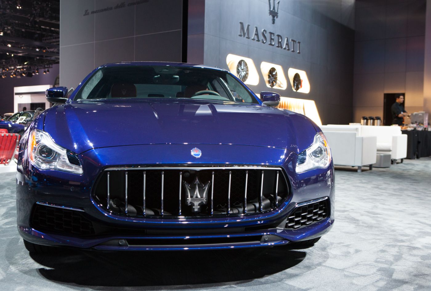 Maserati Quattroporte al salone di Los Angeles